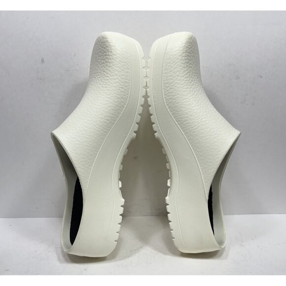 Birkenstock Super Birki Men's Size 12 US 45 EU White Clogs Slip Resistant - Picture 5 of 7